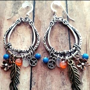 Free Spirit Pair of Dangle Earrings